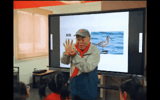 江蘇省江陰小記者：我們和鳥兒有個約會