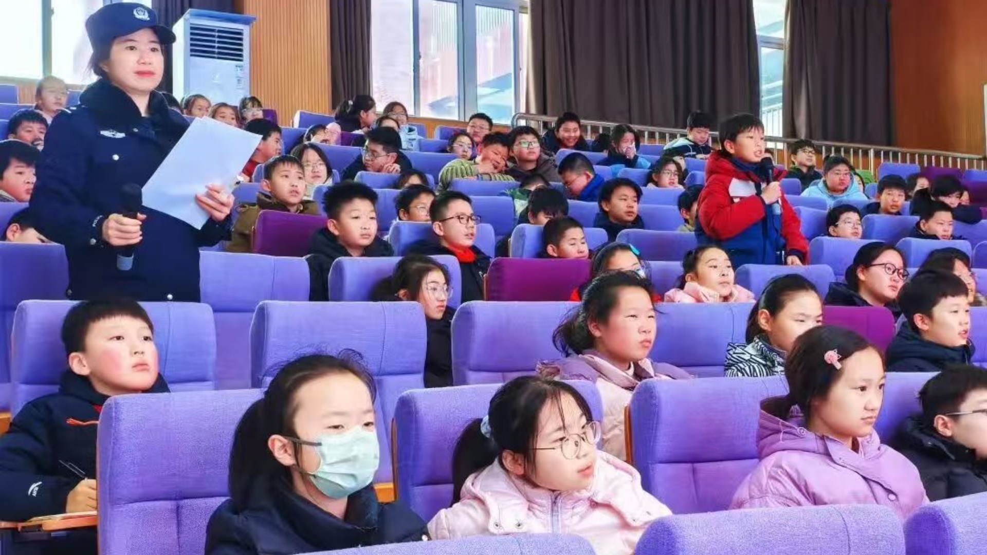 法治護(hù)航寒假  安全伴你成長(zhǎng)——江蘇省徐州市銅山區(qū)北京路小學(xué)關(guān)工委舉辦“知法守法，護(hù)航青春”講座